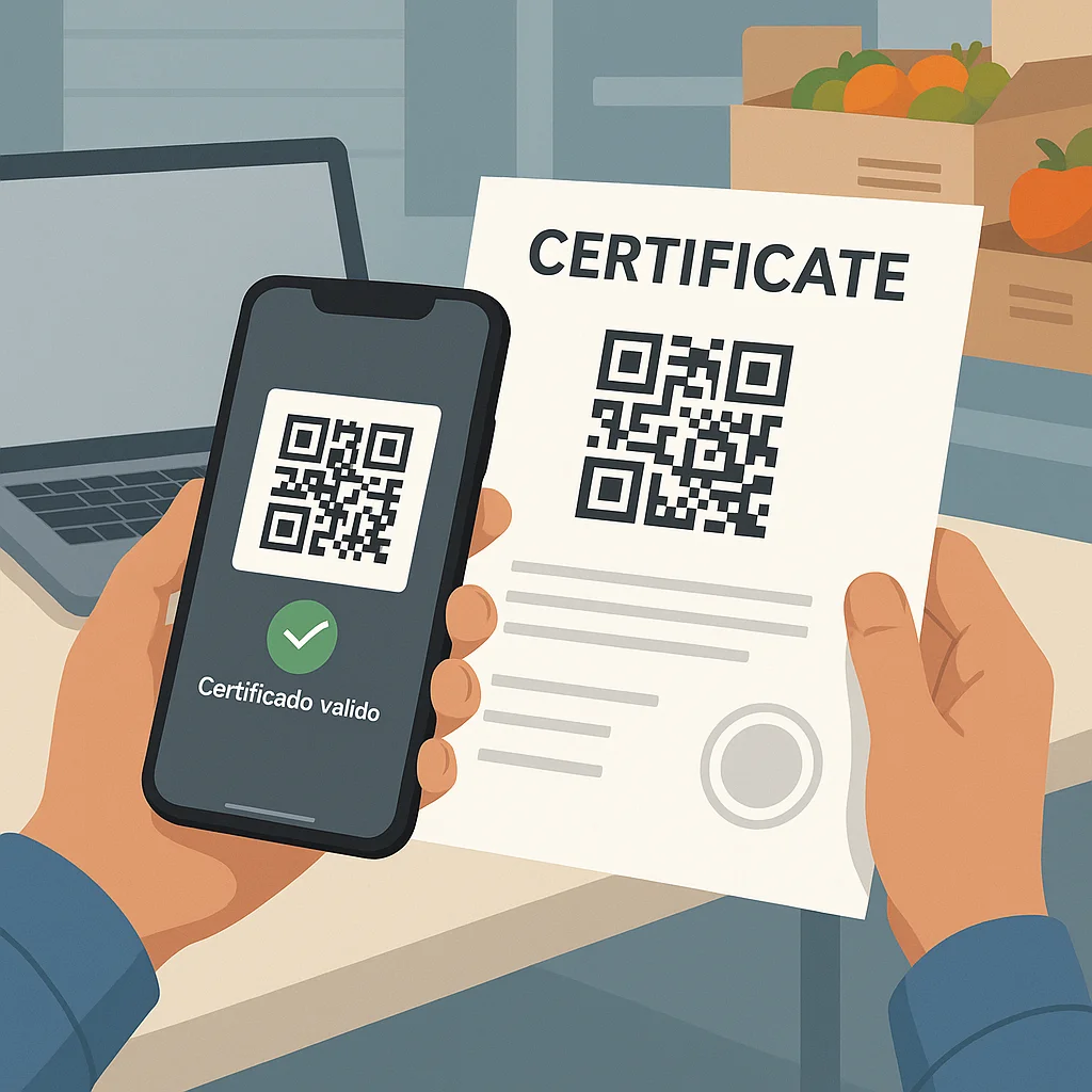 Certificador QR